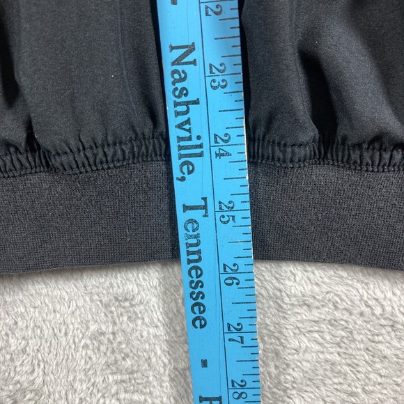 PGA Tour Windbreaker Jacket Adult Large Black Golf Pullover Zip Off Long Sleeves - Picture 11 of 16